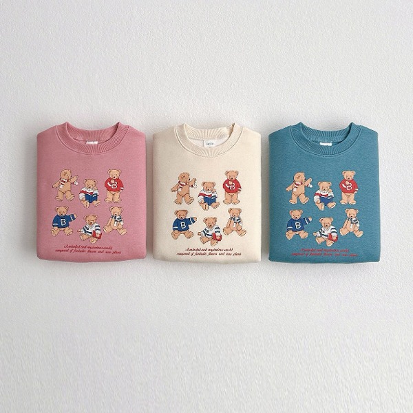 [겨울] 프렌즈 베어 맨투맨 티셔츠